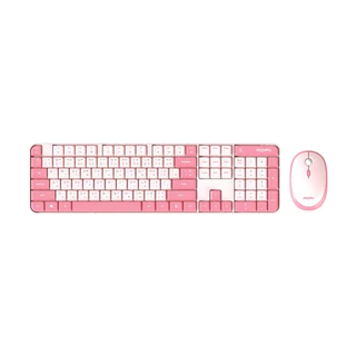 MOFII TIRAMISU WIRELESS MEDIA COMBO - PURPLE/PINK/ MILKTEA เมาส์และคีย์บอร์ดไร้สาย