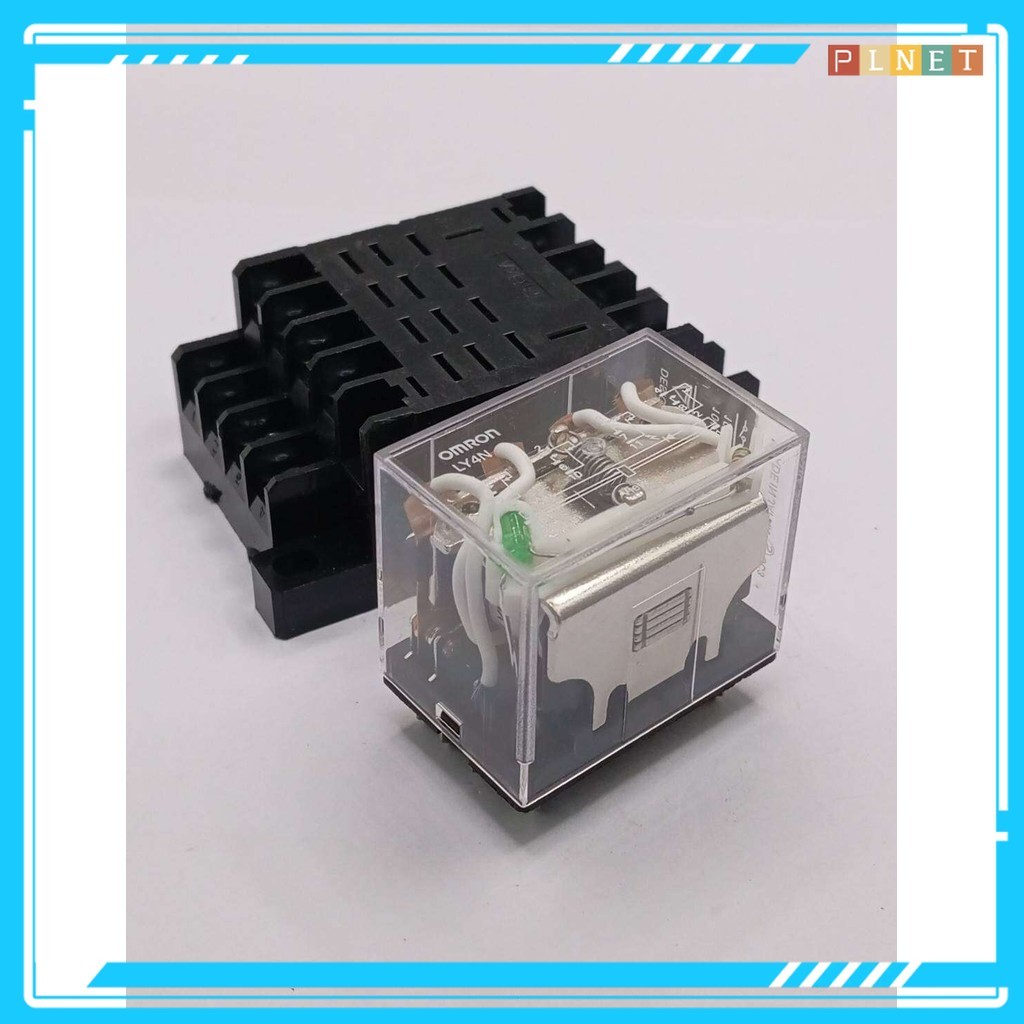 RELAY รีเรย์ LY4N 12VDC 24VDC 110VAC 220VAC พร้อมส่งในไทย