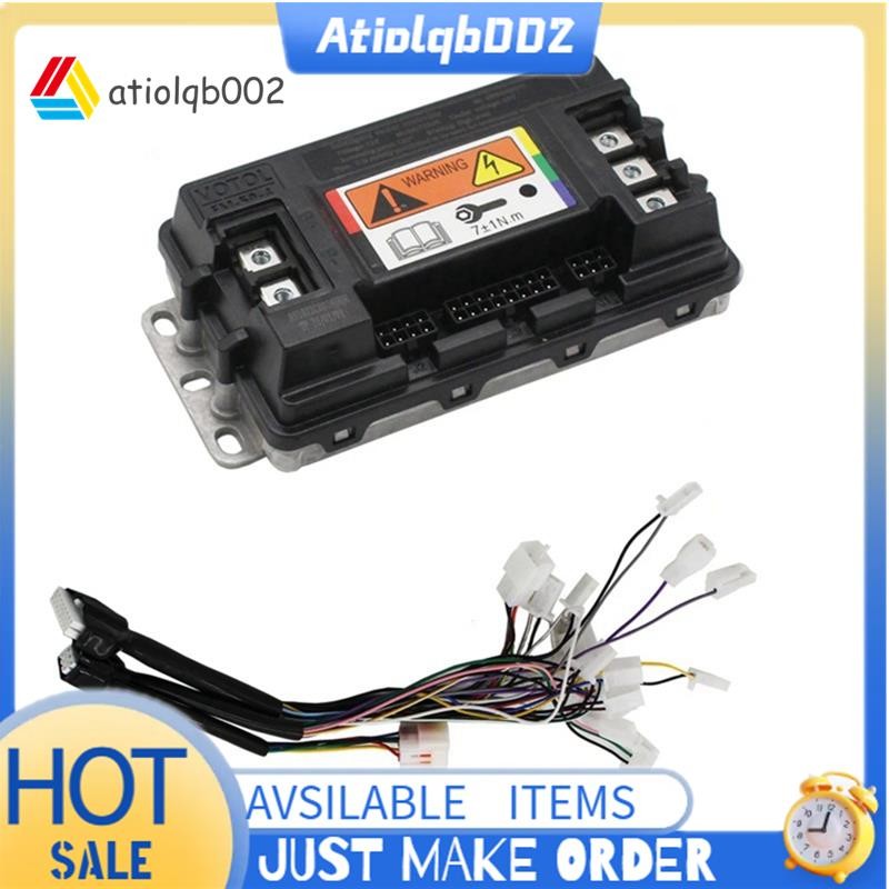 VOTOL EM50-4/72300 48-72V โปรแกรม Sine Wave Controller 2000W สกู๊ตเตอร์ไฟฟ้ารถจักรยานยนต์ไฟฟ้า QS มอ