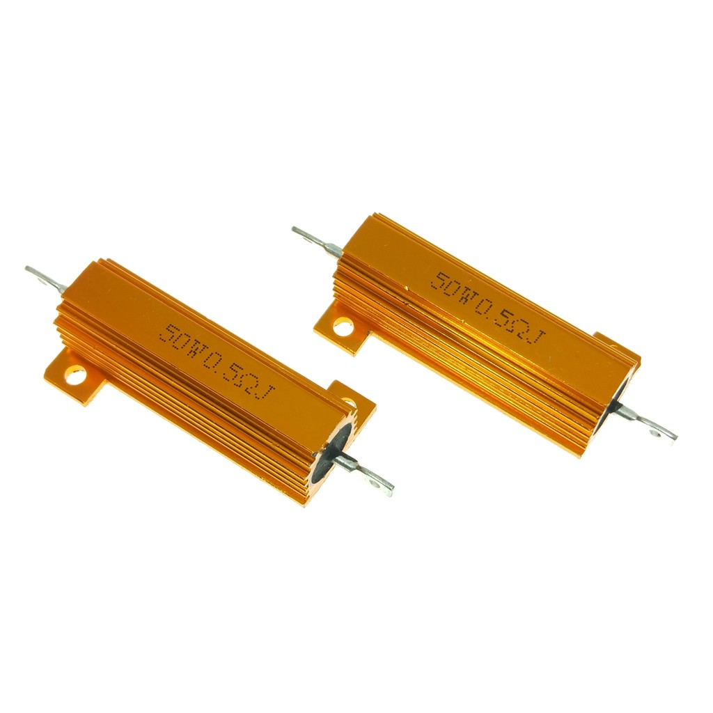 50W 1K 2K 2.2K 3.9K 4.7K 10K 20K 33K 100K 160K Gold Aluminium Shell Resistor 5%
