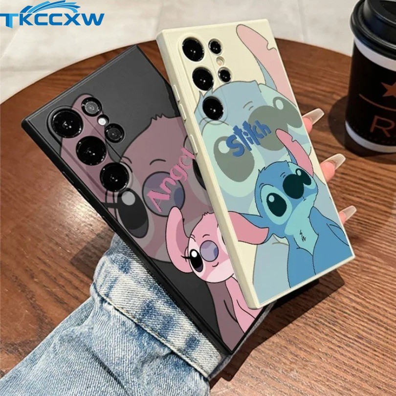 Stitch Love Big Eye น่ารักสําหรับ Xiaomi 11T Pro Mi 9T 10T Pro Mi 11 Lite Poco F6 Pro M6 X6 NEO M5S X3 Pro X3 NFC เคสโทรศัพท์น่ารัก Anti Fall Kawaii ฝาครอบการ์ตูน
