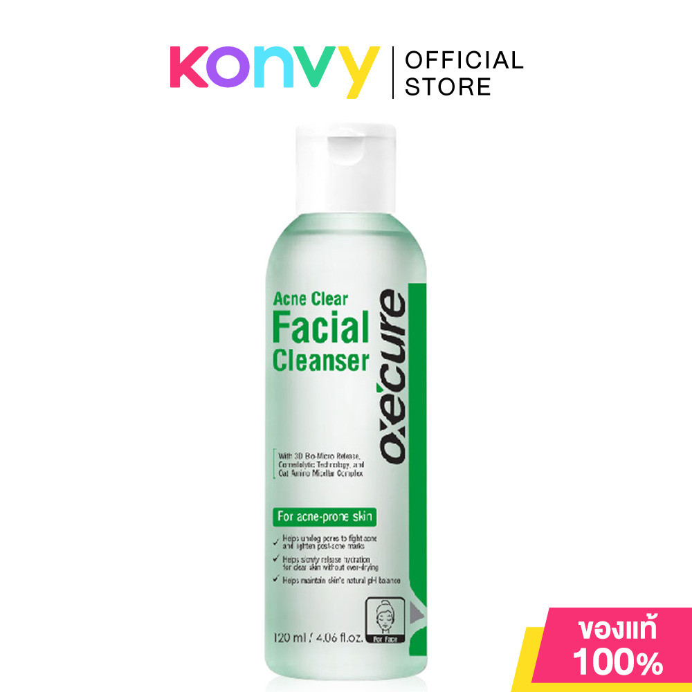 Oxe Cure Acne Clear Facial Cleanser 120ml.