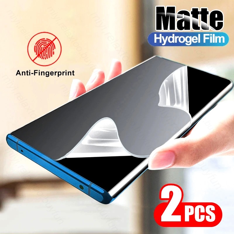 Iqoo13 iQOO12 iQOO10 iQOO9 1-2 ชิ้น 800D Full Cover Matte Frosted Soft Hydrogel ฟิล์มสําหรับ iQOO 12