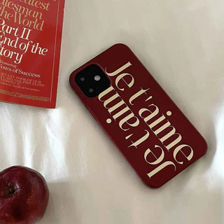ไวน์แดงฝรั่งเศสตัวอักษรภาษาอังกฤษคริสต์มาสนุ่มสําหรับIphone case17promax 17pro 16promax 16 15promax 14promax 13pro 13promax 11 12promax XRพื้นผิวสดใส