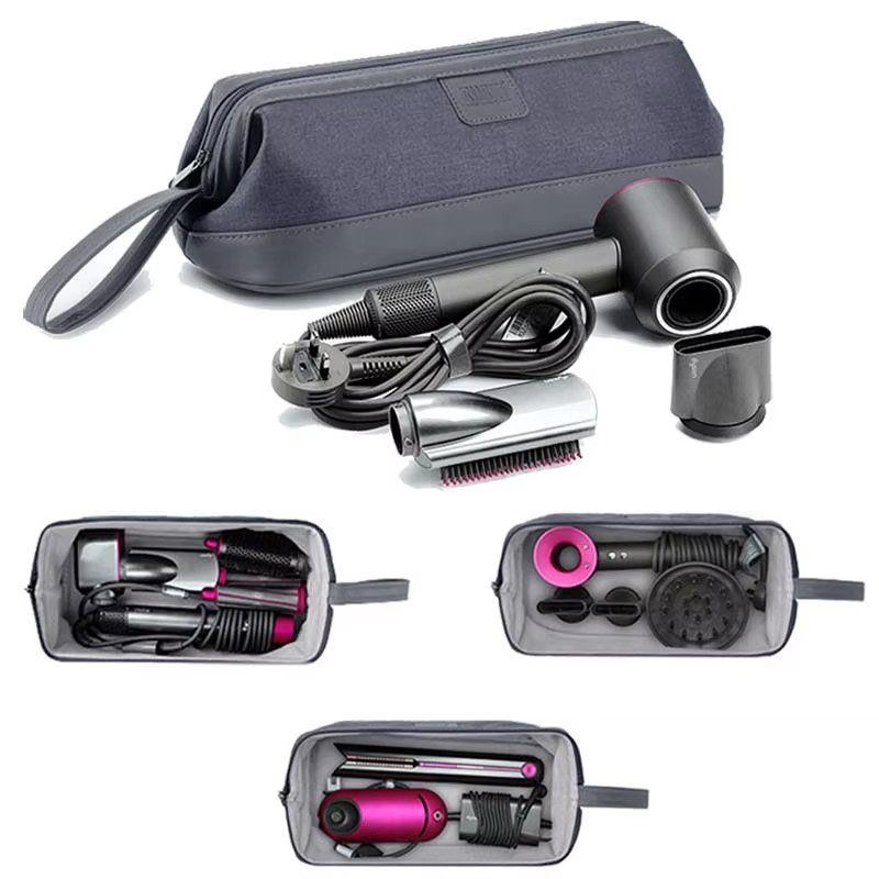 ถุงเก็บเครื่องเป่าผม กระเป๋าเก็บของ Organizer กันฝุ่นแบบพกพา สําหรับเคสกระเป๋าเดินทางผม Dyson สําหรับไดร์เป่าผมป้องกัน