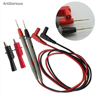 Art 2 ชิ้น/เซ็ตซิลิโคนลวด gold-plate Tip Probe ทดสอบตะกั่ว P…