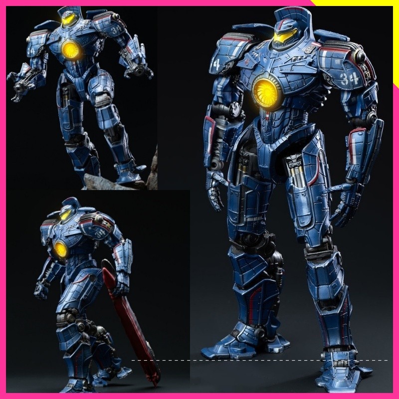 ราคาที่ดีที่สุด # neca Pacific Rim Dangerous Wanderer Mecha Model เด็กเคลื่อนย้ายได้ตุ๊กตาหุ่นยนต์ของเล่น