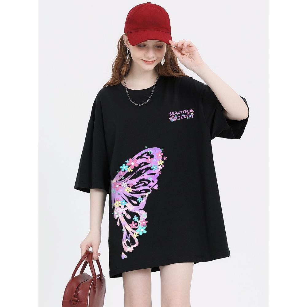 【ส่งจากไทย】เสื้อยืดแขนสั้ง ผ้านุ่มใส่สบายฯ มี3สีหลายสีเลือกได้ S-3XL