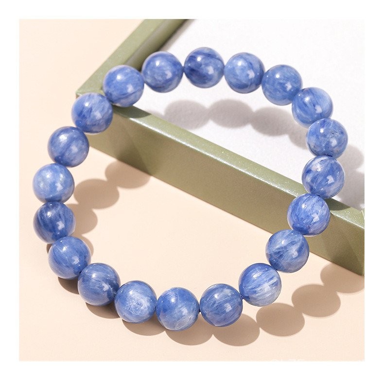 สร้อยข้อมือคริสตัลคริสตัลบราซิลธรรมชาติสำหรับผู้ชายและผู้หญิงสร้อยข้อมือลูกปัดคริสตัลกำมะหยี่สีน้ำ