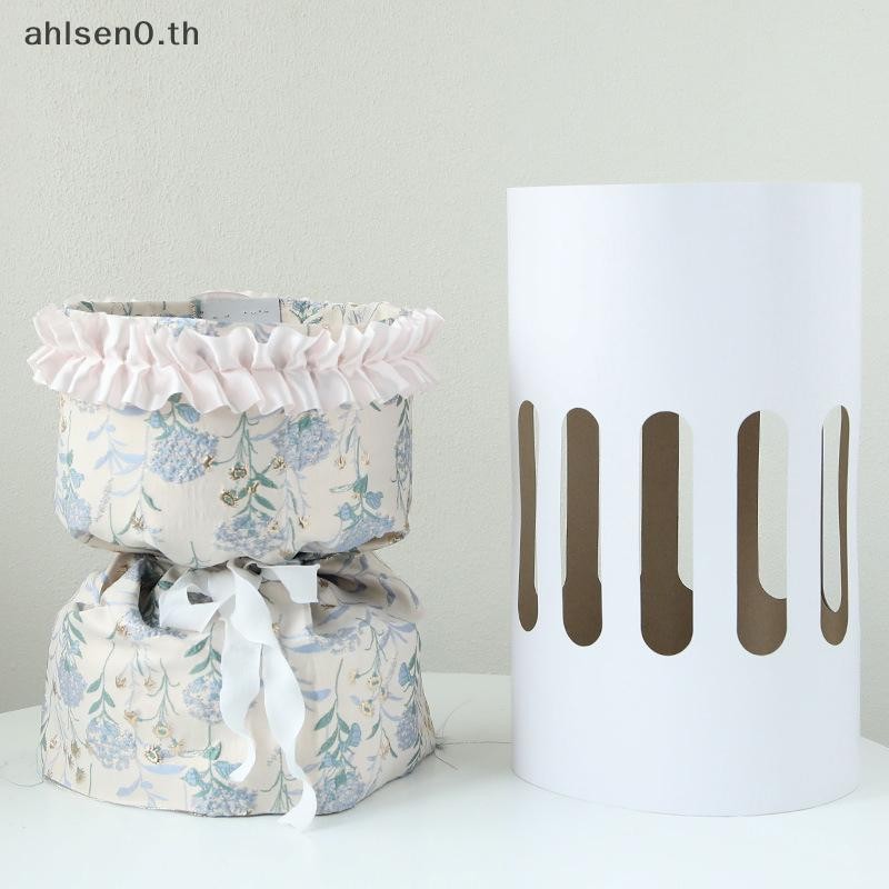 Ahlsen0 10 ชิ้นดอกไม้บรรจุภัณฑ์ซับกระดาษห่อ Florist กระดาษห่อช่อดอกไม้เครื่องมือ th
