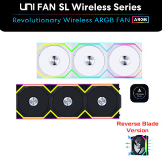 Lian Li SL120 Wireless RGB Reverse Flow 3x120mm Triple Pack …
