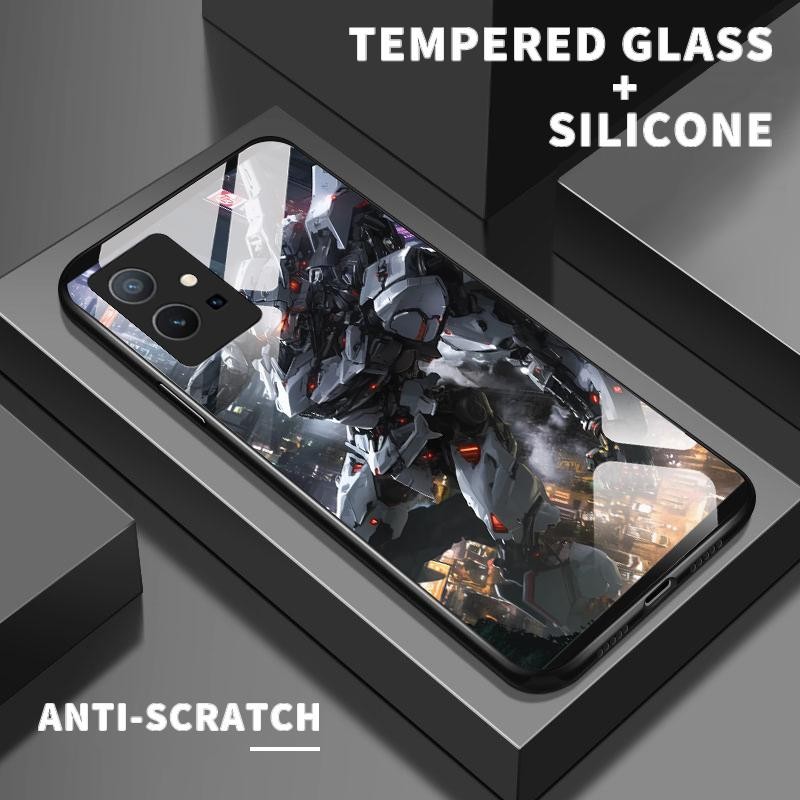 เหมาะสำหรับ VIVO Y75 5G Y75 4G Y75S Y72 Y73 Y76 Y7s Y85 Y89 กรณีโทรศัพท์มือถือ Cool MechWarrior Proj