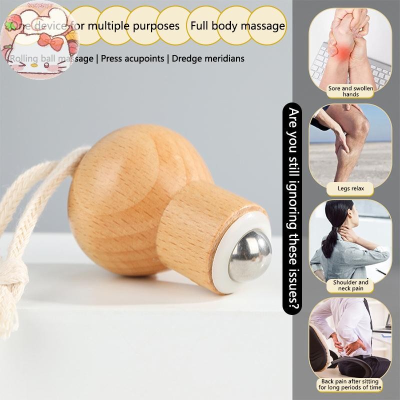 Tast 360 Rotag Face Mini Massager คู่มือกล้ามเนื้อ Roller เครื่องมือนวดสําหรับ Facial Arm Hand Body น่องขาเท้าผ่อนคลายนวด EN
