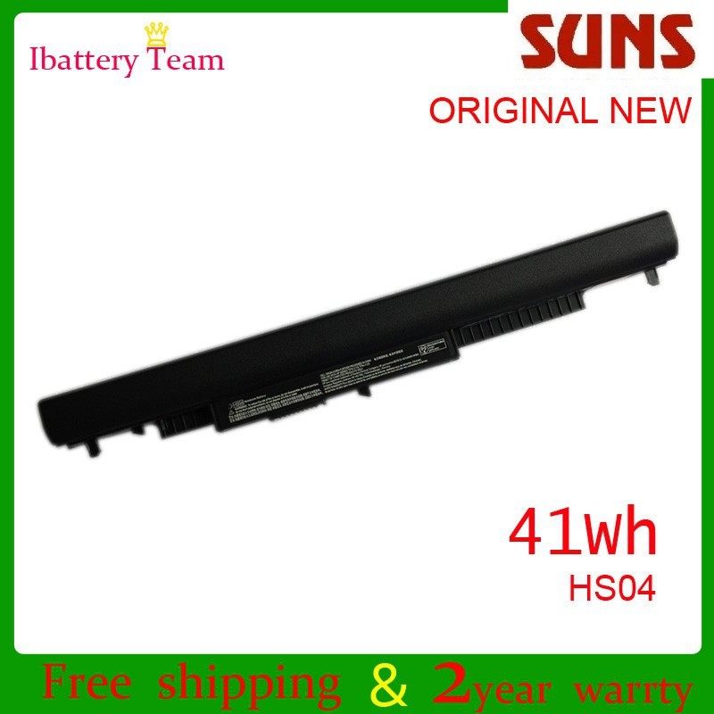 ✿แบตเตอรี่แท้ HS04สำหรับ HP HP Pavilion 14-ac0XX 15-ac0XX 255 245 250 G4 240 HSTNN-LB6V
