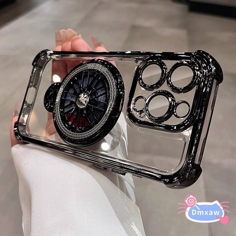 แฟชั่นหมุน Gyro ขาตั้งกันกระแทกสําหรับ Redmi หมายเหตุ 14 Pro Plus 13 12 Pro 5G 4G 13R Redmi 9i 9 Pri