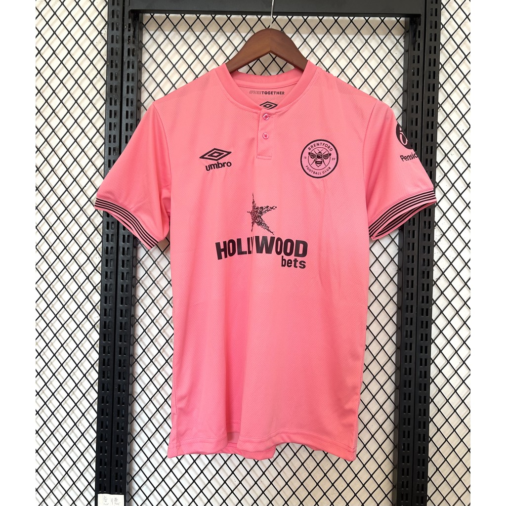 แฟนๆ Version 24-25 Brentford away Jersey เสื้อฟุตบอลคุณภาพสูง AAA S-4XL