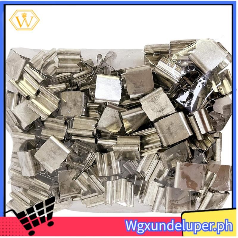 W100 ชิ้น Metal Wick Sustainer,ผู้ถือ Wick สําหรับเทียน Wick
