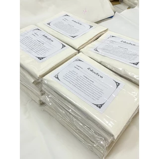 FabricFactory P ผ้าบริจาค ผ้าดิบ ขนาด 1.20x2.70 เมตร ทำบุญ ผ้าห่อศพ พร้อมใบแจ้งบริจาค