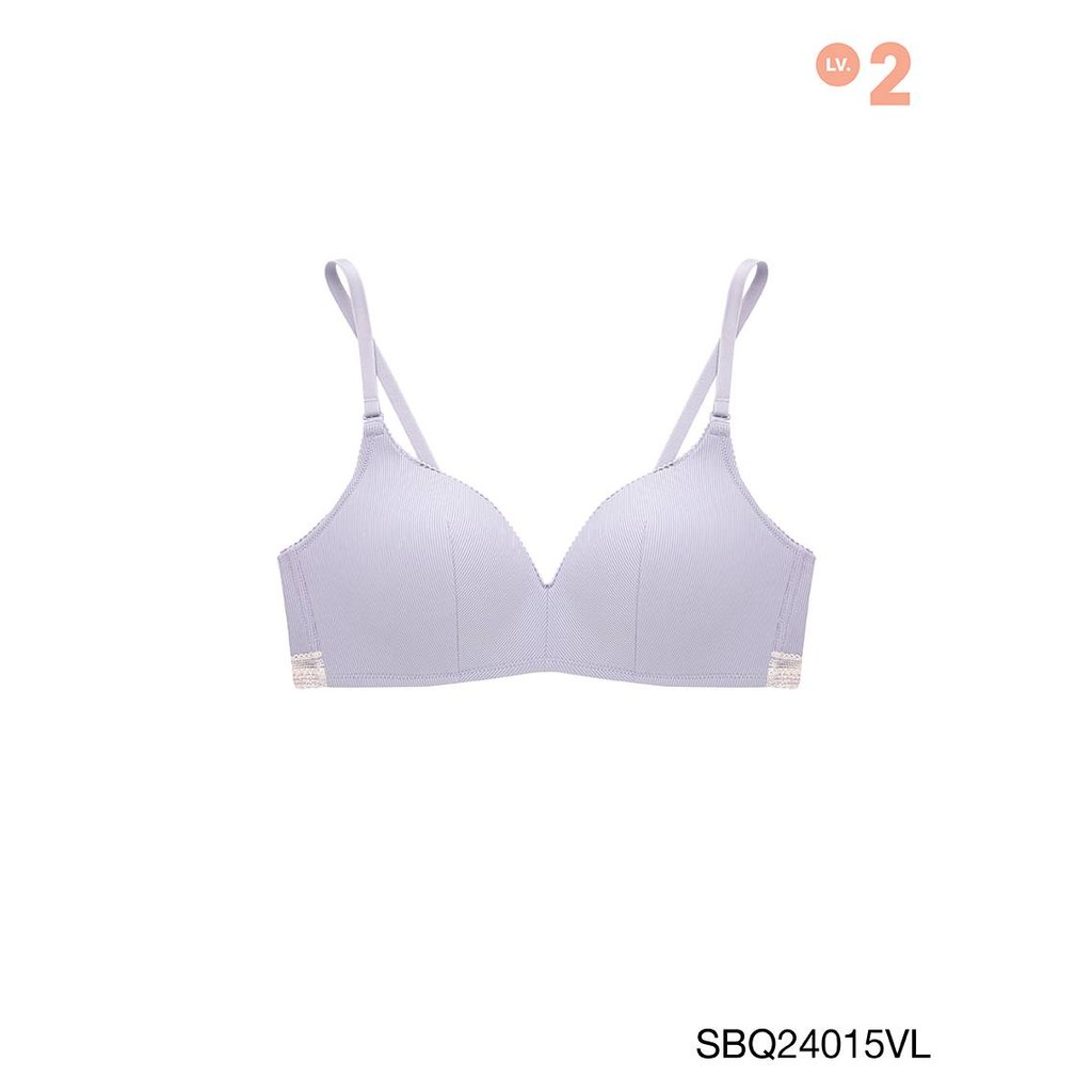 Sabina Twenty Five Level 2 เสื้อชั้นใน ไร้โครง รหัส SBQ24015VL - สีม่วงอ่อน