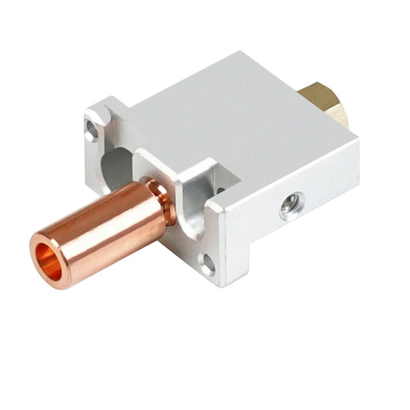 FLSUN V400 3D Printer Hotend Nozzle V6 Module 3in1 Extruder Parts Heat Block Stainless Throat Copper