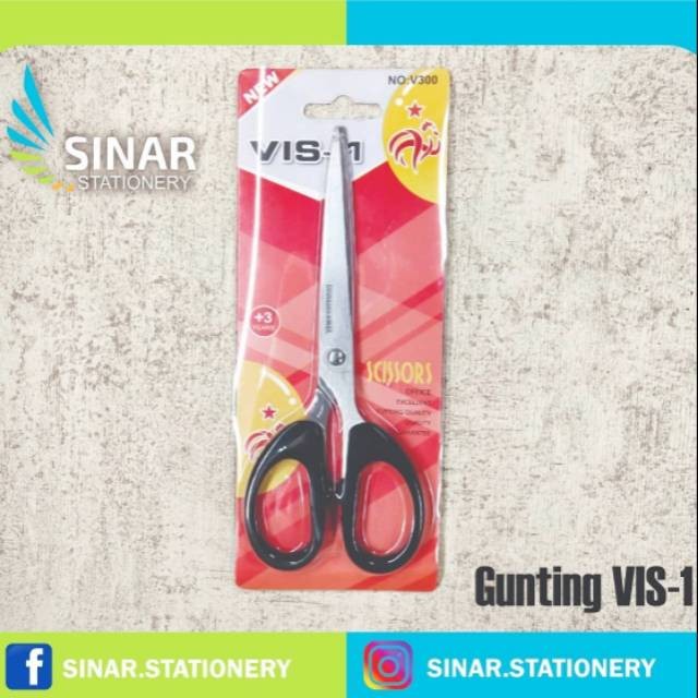 (PST.ATK) Vis-1 V300 กรรไกรขนาดกลาง/กรรไกร