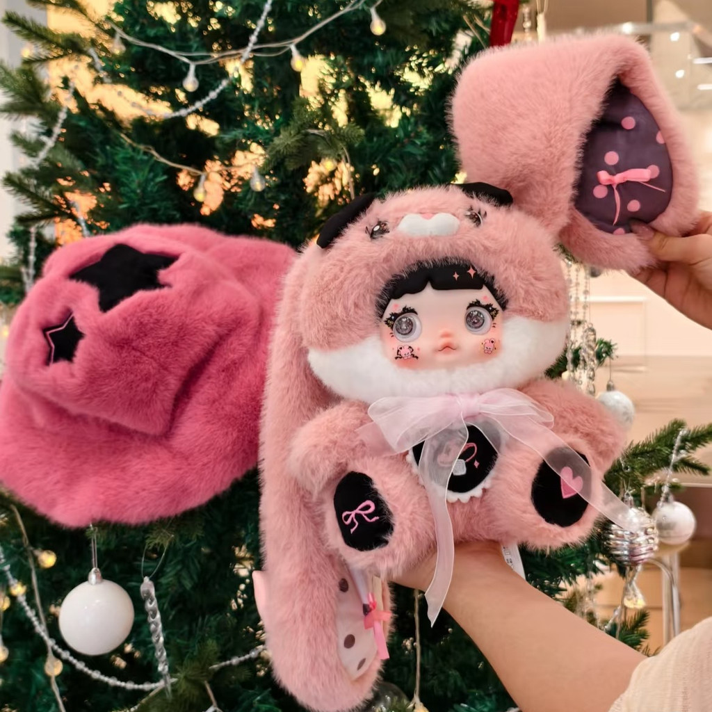 Nommi ข้าวเหนียว-เห็ดหมวก 400% V2 Series ตุ๊กตา Mystery กล่องรูปของขวัญน่ารัก