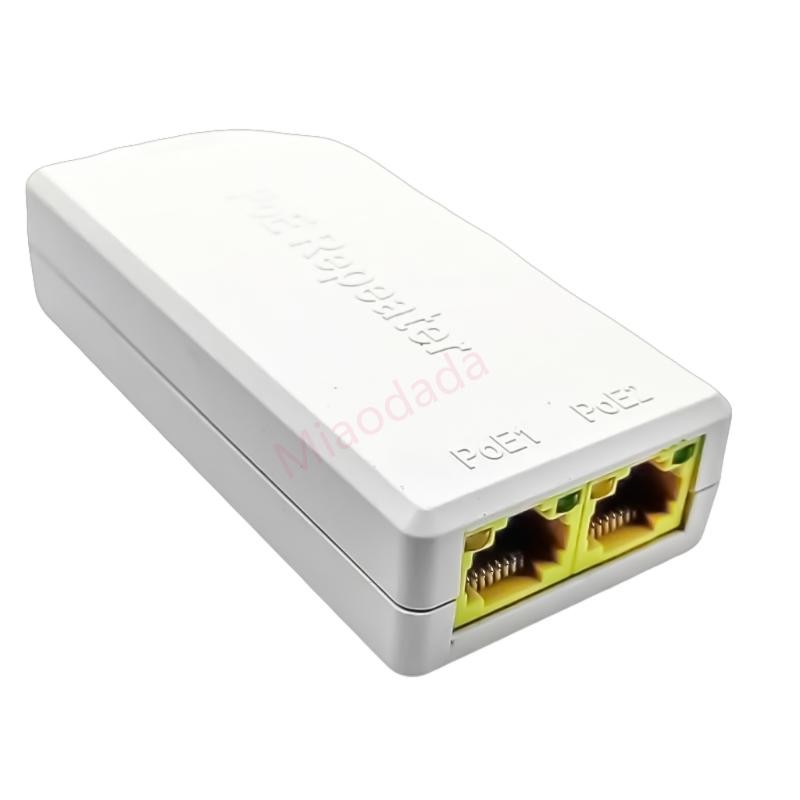 Mdd Gigabit PoE Splitter Extender 2 Port Power Over Ethernet Repeaters สําหรับเครือข่ายสํานักงานและโรงเรียน