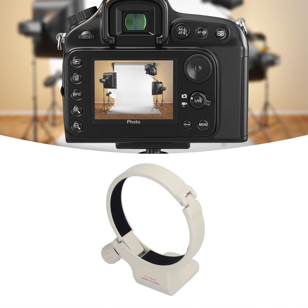 เลนส์คอลลาร์ขาตั้งกล้องปิดแหวนเข้าใกล้พอดีกับน้ำหนักเบาสำหรับ EF 70‑300 มม. f/4‑5.6L เป็น USM