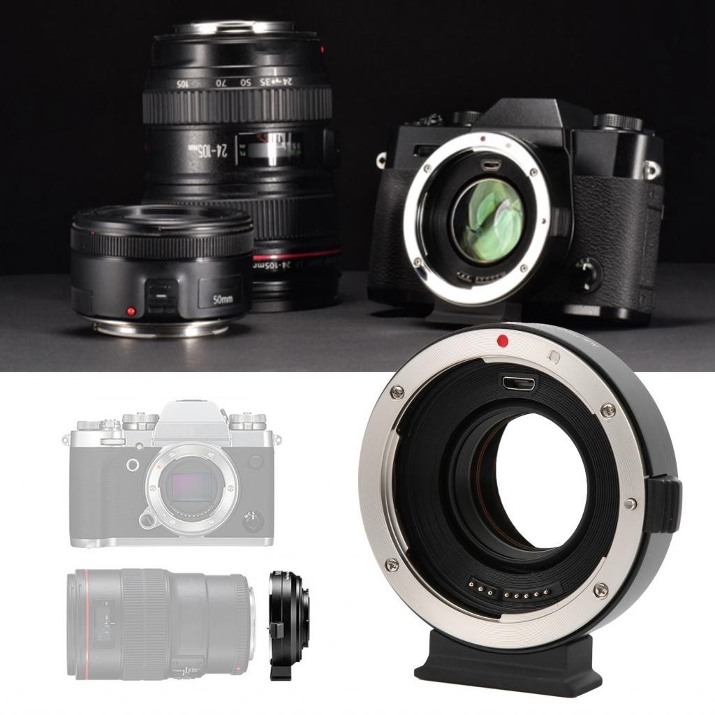 แหวนอะแดปเตอร์เลนส์ 0.71X เสถียรพร้อมถุงเก็บสำหรับ X-E1 X-E2 X-E13 X-T1 X-T2 X-T3 X-T4