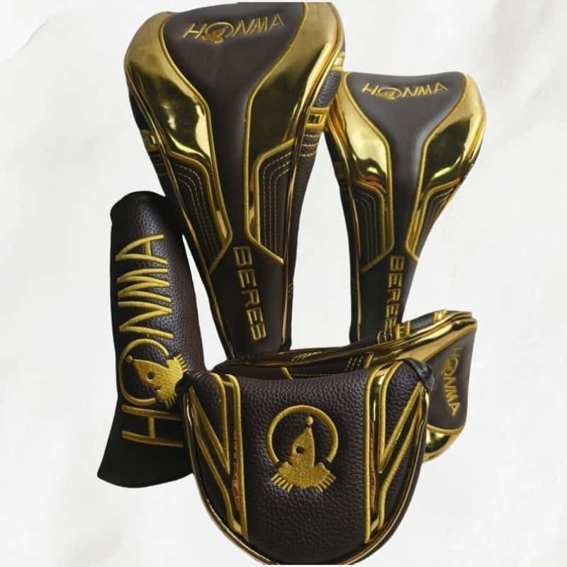 Honma Beres s09 Golf Club Driver Fairway Wood Hybrid Putter Iron Headcover Sport Golf Club อุปกรณ์เสริมอุปกรณ์