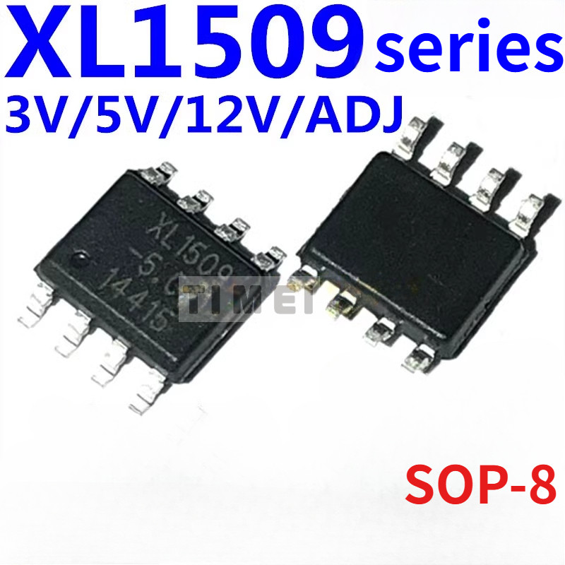10/5pcs Original XL1509 XL1509-3.3E1 XL1509-5.0E1 XL1509-12E1 XL1509-ADJE1 SOP-8 Step-Down ตัวควบคุม