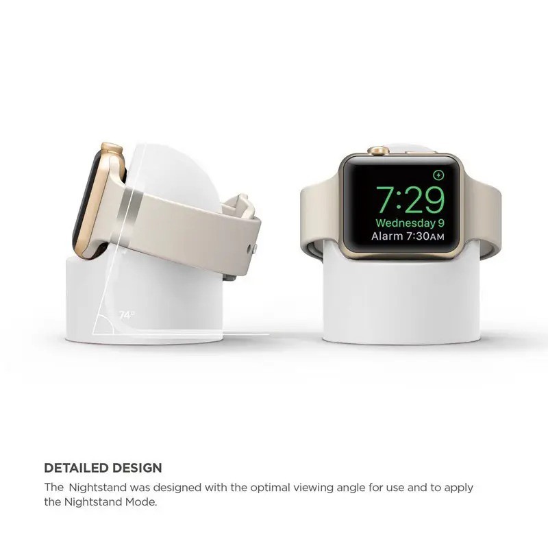 IWatch Dock Stand Wireless Charger Silicone Holder คล้าย Elago