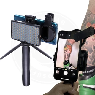 ไฟ LED Tattoo การถ่ายภาพ 52 มม. Cpl ลดแสงสะท้อนสําหรับเลนส์โทรศัพท์มือถือเข้ากันได้โทรศัพท์ใด ๆ ลบสะท้อนแสง