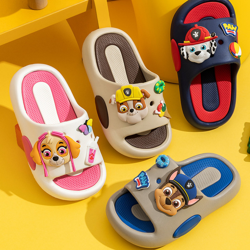 paw patrol ฤดูร้อนเด็กการ์ตูนรองเท้าแตะ