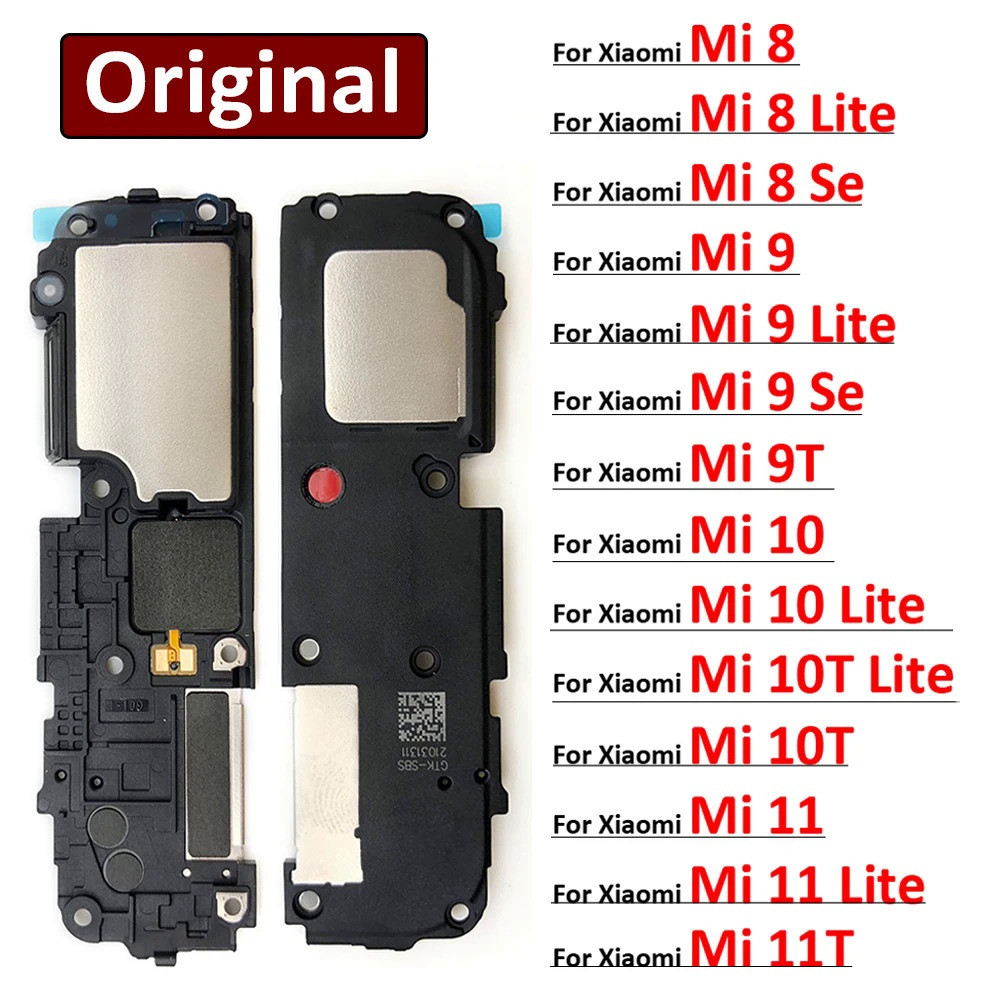 ใหม่สําหรับ Xiaomi Mi 8 9 9T 10 10T 11T 12 Lite Se Pro Loud ลําโพง Buzzer Ringer ลําโพง Flex สาย