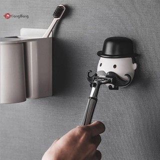 ABongBang Wall มีดโกนเคราเครื่องโกนหนวดผู้ถือ Mousache รูปร่…