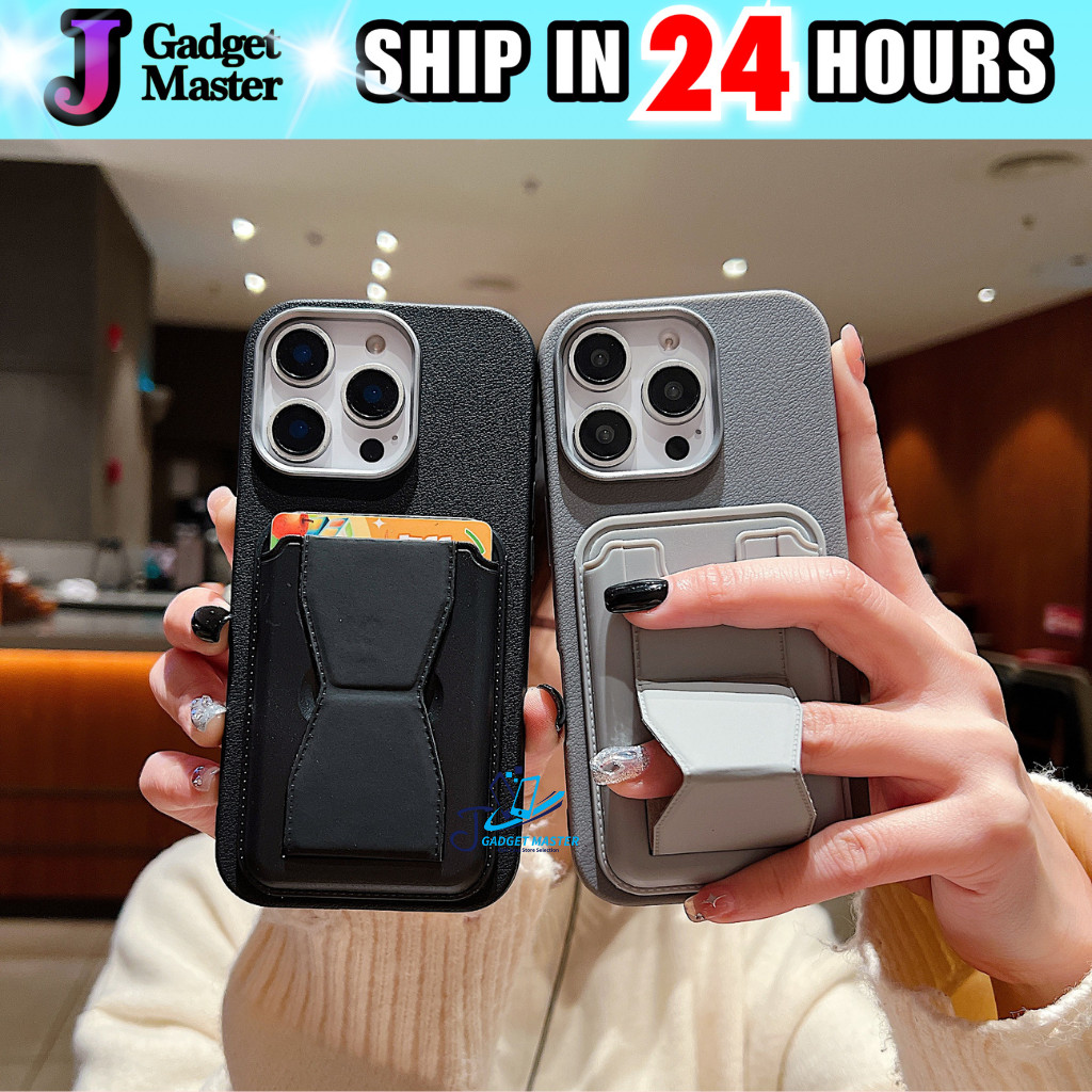 Oppo A74 A76 A78 A79 A92 A93 A94 A95 A96 A98 4G 5G Candy Color Matte Card Slot ขาตั้งหนังซิลิโคนโทรศ