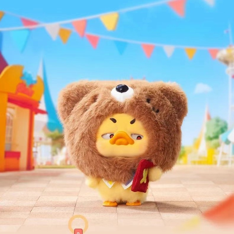 【Check card】ผลิตภัณฑ์ใหม่1983 กระเป๋า Upsetduck v4 crazy circus เป็ดตัวเลขของเล่น blindbox WCRV