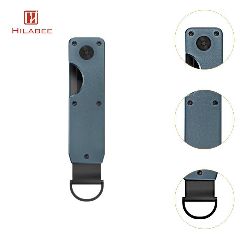 [hilabee] Key Organizer Keyholder Key Storage Buckle with Belt Clip Metal Car Key Chain