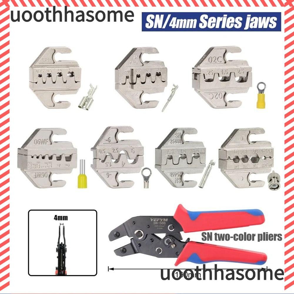 UOOTHASOME SN Crimping คีม Jaw, SN-2546B 02C Alloy Crimping คีมขากรรไกร,กว้าง 4 มม.06WF 2549 03H 48B