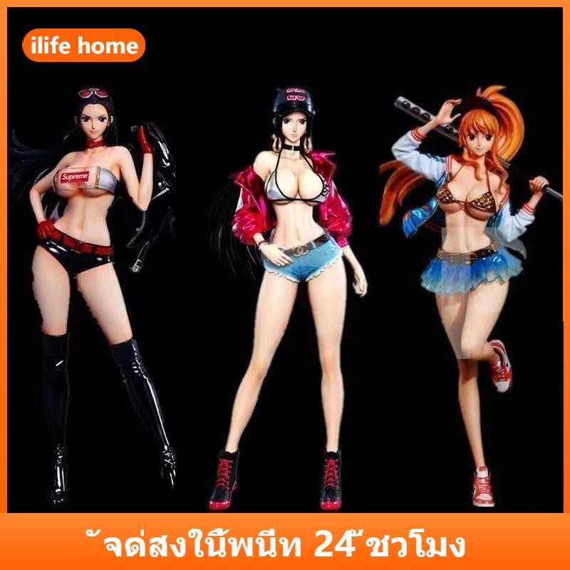 💥จัดส่งจากประเทศไทย💥ONE PIECE Nami แฟชั่น Robin Hancock คอสเพลย์น่ารัก Action Figure ตุ๊กตาของขวัญเด็กตกแต่งรถเครื่องประดับของเล่นคอลเลกชันตกแต่งบ้านประติมากรรมตกแต่งเค้ก