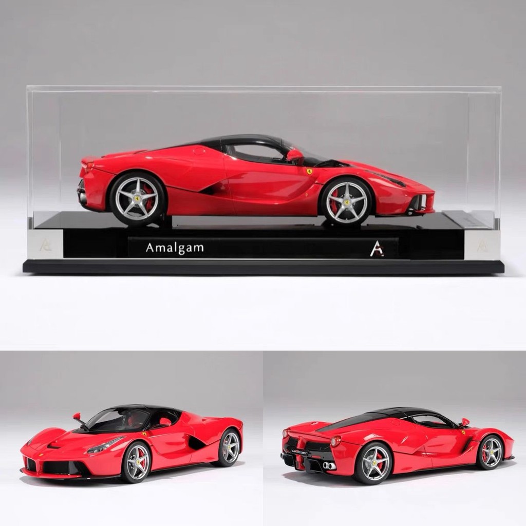 AMA Amagam 1: 18 Ferrari LaFerrari LaFerrari คอลเลกชันโมเดลรถยนต์จําลองเรซิน