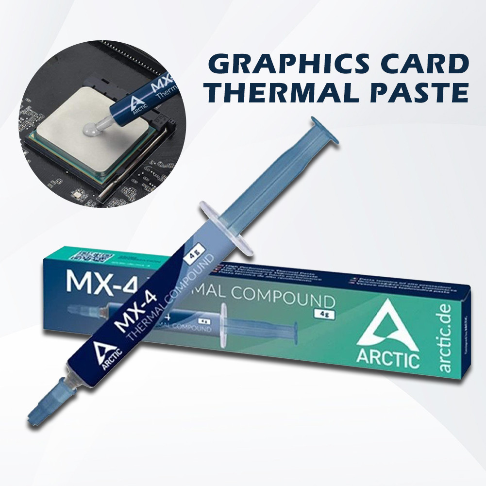 ซิลิโคนระบายความร้อน CPU หรือ GPU MX-4 Processor CPU Cooler Cooling Fan Thermal Compound Heatsink