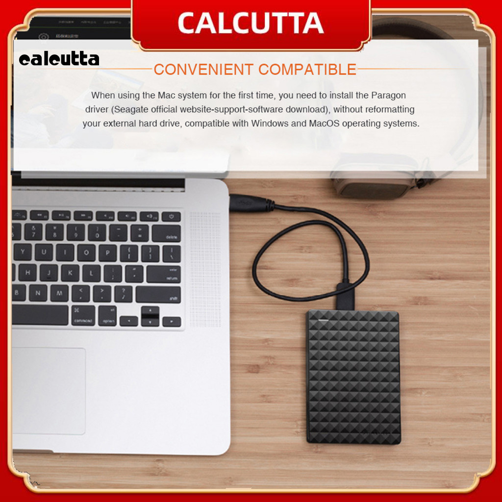 [calcutta] Safe HDD Enclosure Slim USB 30 ถึง 25 นิ้ว SATA HDD Case ติดตั้งง่ายสําหรับ MacOS สําหรับ