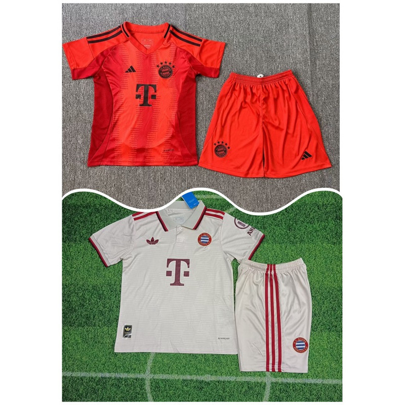 เด็ก ๆ 24/25!!! Bayern HOME & 3RD KIDS KIT JERSEY