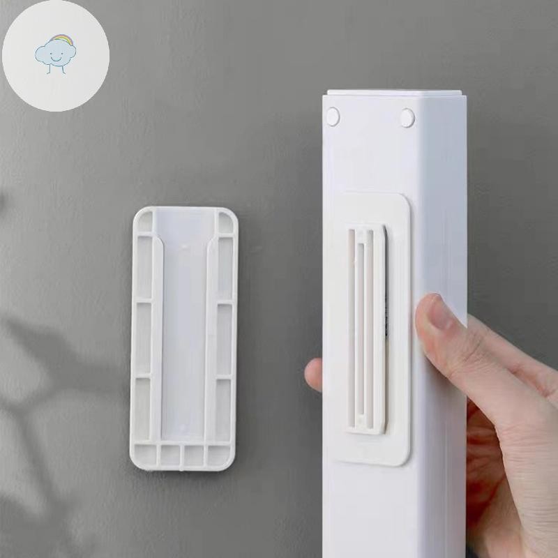 Twoe ติดผนังผู้ถือซ็อกเก็ต Fixer Patch Self-Adhesive Power Socket Strip Fixator Punch-ฟรีปลั๊กซ็อกเก็ตสําหรับ Home Office TH