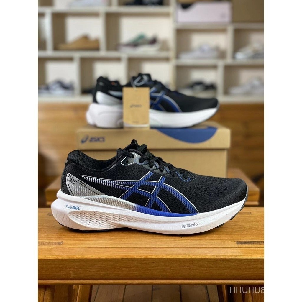 Vso-lj25 Asics GEL-Kayano 30 Breathable Cushioned รองเท้าวิ่งสำหรับผู้ชายและผู้หญิง BWL7