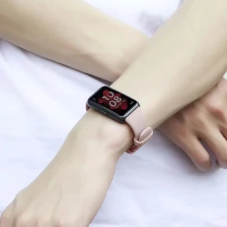 สายซิลิโคนกีฬา สำห Huawei Band 10 / Huawei Band 9 / Huawei Band 8 / Huawei Band 6 Honor Band 7 6 Smartwatch Accessories