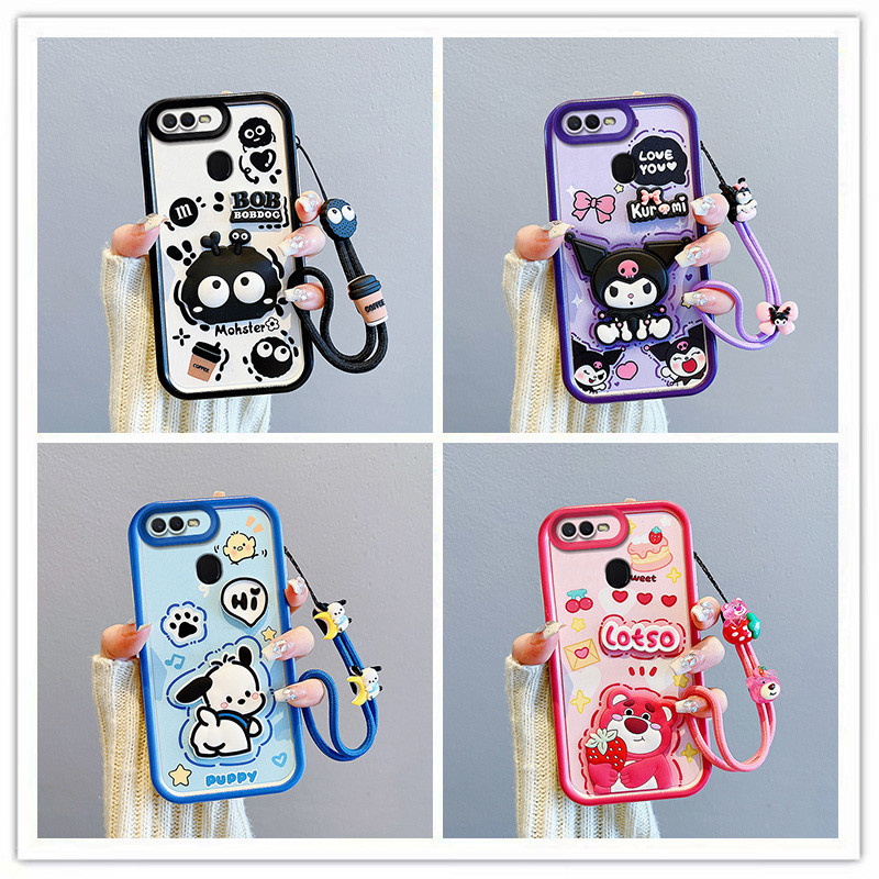 เคส oppo a12 a7 a12s a11k Bob 3D ตุ๊กตาเคสโทรศัพท์สําหรับ oppo a5s กรณี oppo a12 a7 a12s a11k กรณี