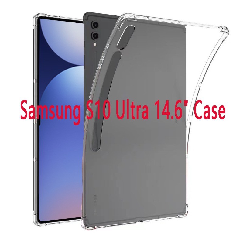 สําหรับ Samsung Galaxy Tab S10 Ultra 14.6 นิ้ว 2024 เคสป้องกัน SM-X920 X926B หนานุ่มถุงลมนิรภัย Clea